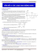VẤN đề 4 các LOẠI DAO ĐỘNG KHÁC