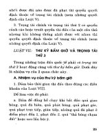 Luật thi đấu bóng đá 5 người phần 2 