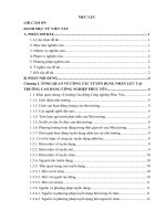 Thực trạng và giải pháp nâng cao hiệu quả công tác tuyển dụng nhân lực tại trường cao đẳng công nghiệp phúc yên