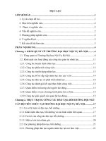 Tìm hiểu công tác đào tạo, bồi dưỡng và phát triển nguồn nhân lực tại phòng tổ chức cán bộ trường đại học nội vụ hà nội