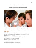 sức KHỎE môi TRƯƠNG và độc học