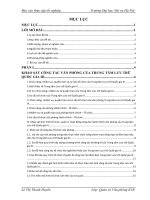 Công tác văn thư của trung tâm lưu trữ quốc gia III