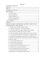 Tìm hiểu thực trạng công tác tuyển dụng công chức cấp xã trên địa bàn huyện lộc bình, tỉnh lạng sơn