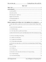 Công tác lưu trữ của công ty cổ phần thông tin quốc gia