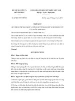 Thông tư 24/2016/TT-BTNMT về việc xác định và công bố vùng bảo hộ vệ sinh khu vực lấy nước sinh hoạt