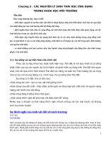 Chương 3:  sinh thái học môi trường