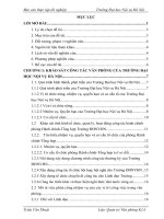 Công tác văn thư tại phòng hành chính trường đại học nội vụ hà nội