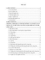 Nâng cao chất lượng đội ngũ cán bộ, công chức tại UBND HUYỆN mỹ đức