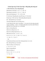 Giải bài tập trang 12 SGK Toán 8 tập 1: Hằng đẳng thức đáng nhớ