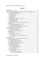 Nhận dạng chữ số viết tay với mạng neuron nhân tạo