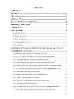 Nâng cao chất lượng đào tạo cho đội ngũ lao động tại công ty TNHH BIMAY việt nam