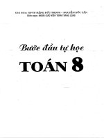 Sách tự học Toán lớp 8