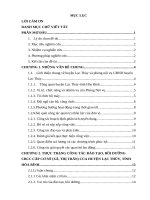 Nâng cao chất lượng đào tạo, bồi dưỡng cán bộ công chức cấp cơ sở (xã, thị trấn) của huyện lạc thủy , tỉnh hòa bình