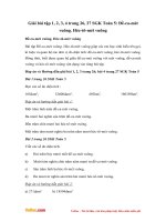 Giải bài tập trang 26, 27 SGK Toán 5: Đề-ca-mét vuông. Héc-tô-mét vuông