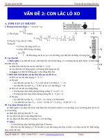 VẤN đề 2 CON lắc lò XO