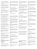 CÂU HỎI TRẮC NGHIỆM MARKETING