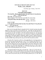 BÁO cáo SK ứng dụng CNTT trong giảng dạy Vật Lí THCS  Đạt hiệu quả năm học 15 16