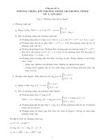 CHUYÊN ĐỀ MŨLÔGARIT HAY VÀ ĐẦY ĐỦ