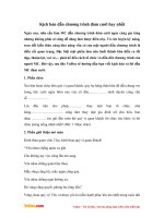 Kịch bản dẫn chương trình đám cưới hay nhất