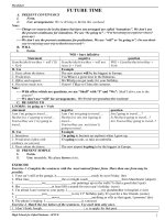 THE FUTURE TIME OF ENGLISH