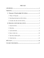 Phân tích cơ cấu Doanh nghiệp dựa trên 6 yếu tố cơ cấu tổ chức