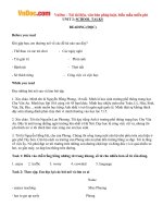 Giải bài tập SGK Tiếng Anh lớp 10 Unit 2: School Talks