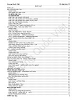 bài tập trắc nghiệm Hóa 12 nhiều dạng toàn bộ chương trình