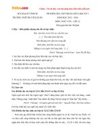 Đề thi giữa học kỳ I môn Ngữ văn lớp 12 trường THPT Bùi Thị Xuân, TP.HCM năm học 2015 - 2016