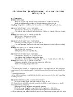 Đề cương ôn tập kiểm tra hk2 vật lý 6 (2012 2013) 