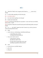 Giải part 5,6 est 2016