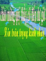 Bài giảng Toán 2 bài Ôn tập về hình học 