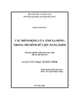 Các điểm bất động của ánh xạ đóng trong mô hình dữ liệu dạng khối (LV01982) 