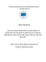 Lịch sử hình thành và phát triển của chuẩn mực kế toán thuê tài sản và một số điểm mới của chuẩn mực IFRS 16 thay thế IAS 17   thuê tài sản đối với bên thuê 