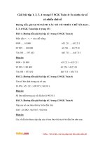 Giải bài tập trang 13 SGK Toán 4: So sánh các số có nhiều chữ số