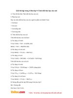 Giải bài tập trang 6 Hóa lớp 9: Tính chất hóa học của oxit