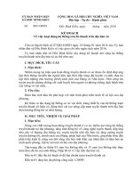 KẾ HOẠCH hoạt động hệ thống truyền thanh trên địa bàn xã