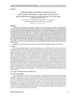 KIỂM TRA THÙNG THẢI PHÓNG xạ BẰNG kỹ THUẬT QUÉT GAMMA PHÂN đoạn và CHỤP ẢNH cắt lớp GAMMA 