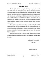 Đồ án thiết kế hộp giảm tốc phân đôi cấp nhanh