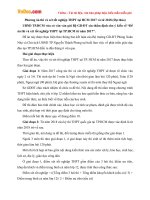 Phương án thi và xét tốt nghiệp THPT tại TP.HCM 2017 và từ 2018 (Dự thảo)