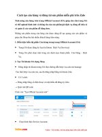 Cách tạo cửa hàng và đăng tải sản phẩm trên zalo.