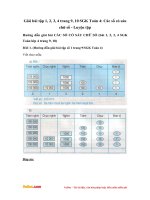 Giải bài tập trang 9, 10 SGK Toán 4: Các số có sáu chữ số - Luyện tập