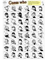 Gane Guess Who Gane hay cho bé học tiếng Anh