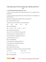 Giải bài tập trang 38, 39 SGK Toán lớp 6 tập 1: Dấu hiệu chia hết cho 2 và 5