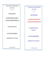 Phát triển hệ thống Logistics vùng trọng điểm phía Nam