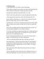 Tiểu luận chế biến trường Hoa Sữa