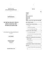 Phát triển hoạt động dịch vụ thông tin di động tại Tập đoàn Bưu Chính Viễn Thông Việt Nam đến năm 2020