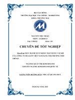 Đẩy mạnh xuất khẩu mặt hàng vải sợi của công ty hualon việt nam sang thị trường thổ nhĩ kỳ 