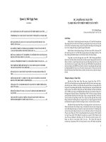 Quản lý những vùng đất ngập nước ở Việt Nam