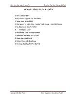 CÔNG TÁC VĂN THƯ TẠI ỦY BAN NHÂN DÂN HUYỆN SÓC SƠN