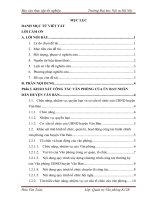 Tìm hiểu về tổ chức công tác văn thư của văn phòng UBND huyện văn bàn, tỉnh lào cai